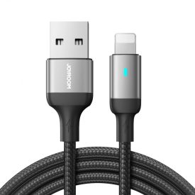 Joyroom A10 USB-A - Lightning Kábel - 1.2m 2.4A - Fekete Joyroom A10 USB-A - Lightning Kábel - 1.2m 2.4A - Fekete