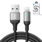Joyroom A10 USB-A - Lightning Kábel - 1.2m 2.4A - Fekete