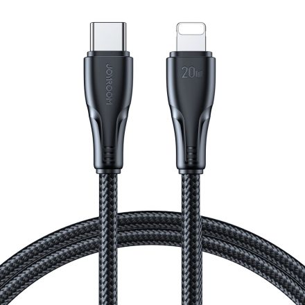 Joyroom USB-C - Lightning Surpass Kábel - 2m 20W - Fekete