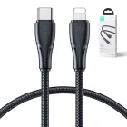 Joyroom USB-C - Lightning Surpass Kábel - 1.2m 20W - Fekete