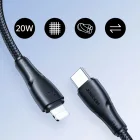 Joyroom USB-C - Lightning Surpass Kábel - 1.2m 20W - Fekete