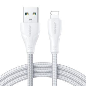 Joyroom Surpass USB-A - Lightning Kábel - 3m 2.4A - Fehér Joyroom Surpass USB-A - Lightning Kábel - 3m 2.4A - Fehér