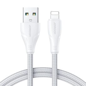 Joyroom Surpass USB-A - Lightning Kábel - 2m 2.4A - Fehér Joyroom Surpass USB-A - Lightning Kábel - 2m 2.4A - Fehér