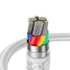 Joyroom USB-A - Lightning Surpass Kábel - 1.2m 2.4A - Fehér