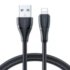 Joyroom USB-A - Lightning Kábel - 2m 2.4A - Fekete