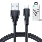 Joyroom USB-A - Lightning Kábel - 2m 2.4A - Fekete