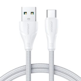 Joyroom USB-A - USB-C Surpass Kábel - 2m 3A - Fehér Joyroom USB-A - USB-C Surpass Kábel - 2m 3A - Fehér