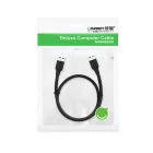 Ugreen USB-A - USB-A 2.0 Kábel - 0.25m - Fekete