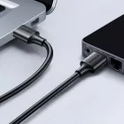 Ugreen USB-A - USB-A 2.0 Kábel - 0.25m - Fekete