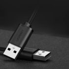 Ugreen USB-A - USB-A 2.0 Kábel - 1.5m - Fekete