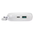 Joyroom JR-L003 Jelly Power Bank 10000mAh 22.5W Beépített Lightning Kábellel - Fehér