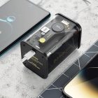 Dudao K16Pro Power Bank 20000mAh 22.5W - 1xUSB-A + 1xUSB-C - Fekete