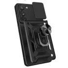 Samsung Galaxy S23+ Plus Tok - Hybrid Armor Camshield - Piros