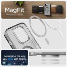 iPhone 14 Pro Max Tok - Spigen Ultra Hybrid MagFit - Matt Fekete