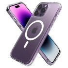 iPhone 14 Pro Tok - Spigen Ultra Hybrid MagFit - Matt Átlátszó