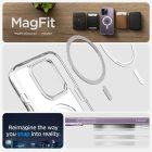iPhone 14 Pro Tok - Spigen Ultra Hybrid MagFit - Matt Átlátszó