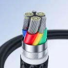 Joyroom USB-C - Lightning Surpass Kábel - 0.25m 20W - Fekete