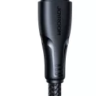 Joyroom USB-A - USB-C Surpass Kábel - 0.25m 3A - Fekete
