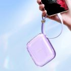 Joyroom JR-L005 Jelly Power Bank 10000mAh 12W Beépített Lightning Kábellel - Lila