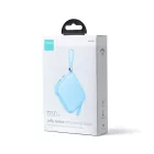 Joyroom JR-L005 Jelly Power Bank 10000mAh 12W Beépített Lightning Kábellel - Kék
