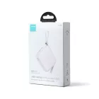 Joyroom JR-L005 Jelly Power Bank 10000mAh 12W Beépített Lightning Kábellel - Fehér