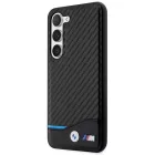 Samsung Galaxy S23+ Plus Tok - BMW Leather Carbon - Fekete