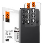 Samsung Galaxy S23 / S23+ Plus Lencsevédő - Spigen Glas.tR EZ Fit Optik Pro - Fekete x 2 db