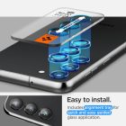 Samsung Galaxy S23 / S23+ Plus Lencsevédő - Spigen Glas.tR EZ Fit Optik Pro - Fekete x 2 db