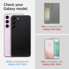 Samsung Galaxy S23 / S23+ Plus Lencsevédő - Spigen Glas.tR EZ Fit Optik Pro - Fekete x 2 db