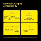 Spigen PF2104G ArcField Vezeték Nélküli QI Töltő 15W - Fekete