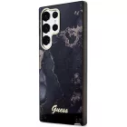 Samsung Galaxy S23 Ultra Tok - Guess Golden Marble - Fekete