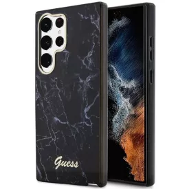 Samsung Galaxy S23 Ultra Tok - Guess Marble - Fekete