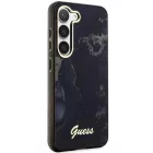 Samsung Galaxy S23+ Plus Tok - Guess Golden Marble - Fekete
