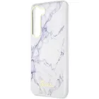 Samsung Galaxy S23+ Plus Tok - Guess Marble - Fehér