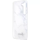 Samsung Galaxy S23+ Plus Tok - Guess Marble - Fehér
