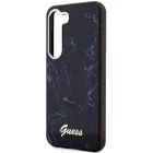 Samsung Galaxy S23+ Plus Tok - Guess Marble - Fekete