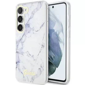 Samsung Galaxy S23 Tok - Guess Marble - Fehér