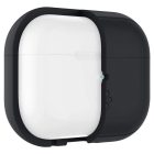 Apple AirPods Pro 1 / 2 Tok - Spigen Silicone Fit Strap - Fekete
