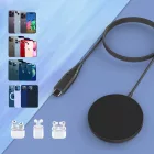 Choetech T518 Wireless Töltő 15W - MagSafe kompatibilis - Fekete