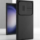 Samsung Galaxy S23 Ultra Tok - Nillkin CamShield Pro Magnetic - Fekete