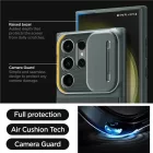 Samsung Galaxy S23 Ultra Tok - Spigen Optik Armor - Zöld