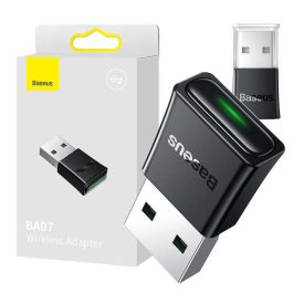 Baseus BA07 USB Bluetooth 5.3 Adapter - Fekete Baseus BA07 USB Bluetooth 5.3 Adapter - Fekete