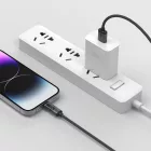 Joyroom USB-A - Lightning Kábel Kijelzővel - 1.2m 2.4A - Fekete