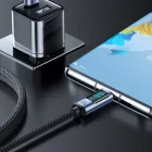 Joyroom USB-A - USB-C Display Kábel - 1.2m 66W - Fekete