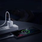 Joyroom USB-C - USB-C LED Kábel - 2m 100W - Fehér