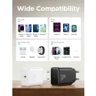 Joyroom JR-TCF06 Hálózati Töltő 20W PD - USB-C + USB-C-Lightning Kábel - Fehér