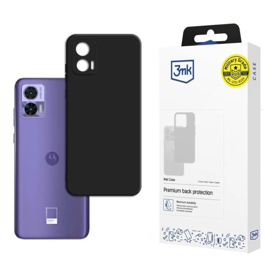 Motorola Moto Edge 30 Neo Tok - 3mk Matt Case - Fekete