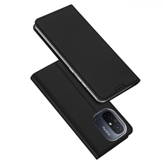 Xiaomi Redmi 11A / Poco C55 / Redmi 12C Tok - Dux Ducis Skin Pro - Fekete