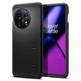 OnePlus 11 5G Tok - Spigen Tough Armor - Fekete OnePlus 11 5G Tok - Spigen Tough Armor - Fekete
