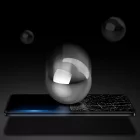 Xiaomi Redmi A2 / Redmi A1 Kijelzővédő Üvegfólia - Dux Ducis 9D Tempered Glass - Fekete Kerettel